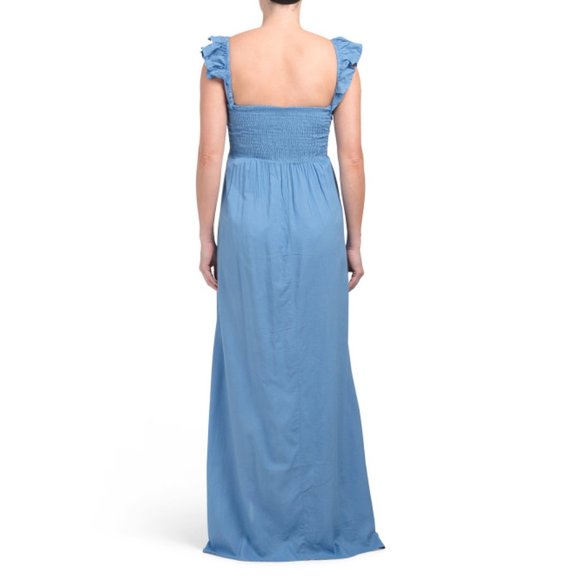 Boho Me Off The Shoulder Maxi Dress - Picture 2 of 6